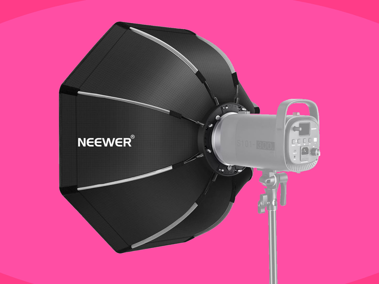 Neewer 35.4 inch foldable octagonal softbox