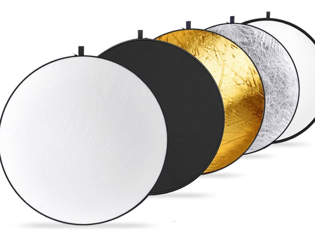 Neewer 50cm round 5-in-1 collapsible multi-disc reflector