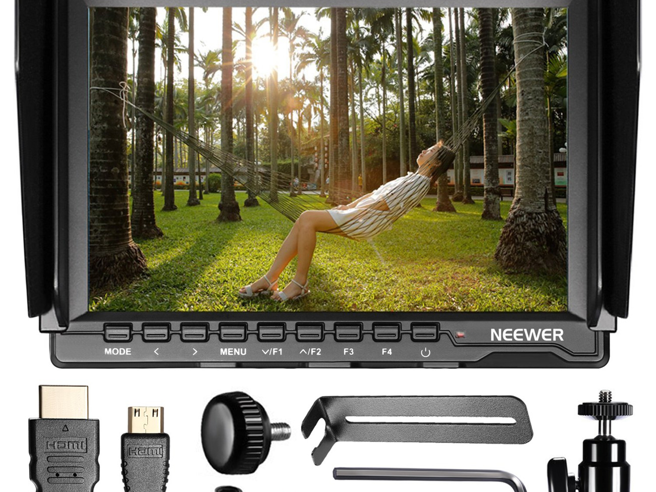 Neewer 7" on-camera field hd monitor