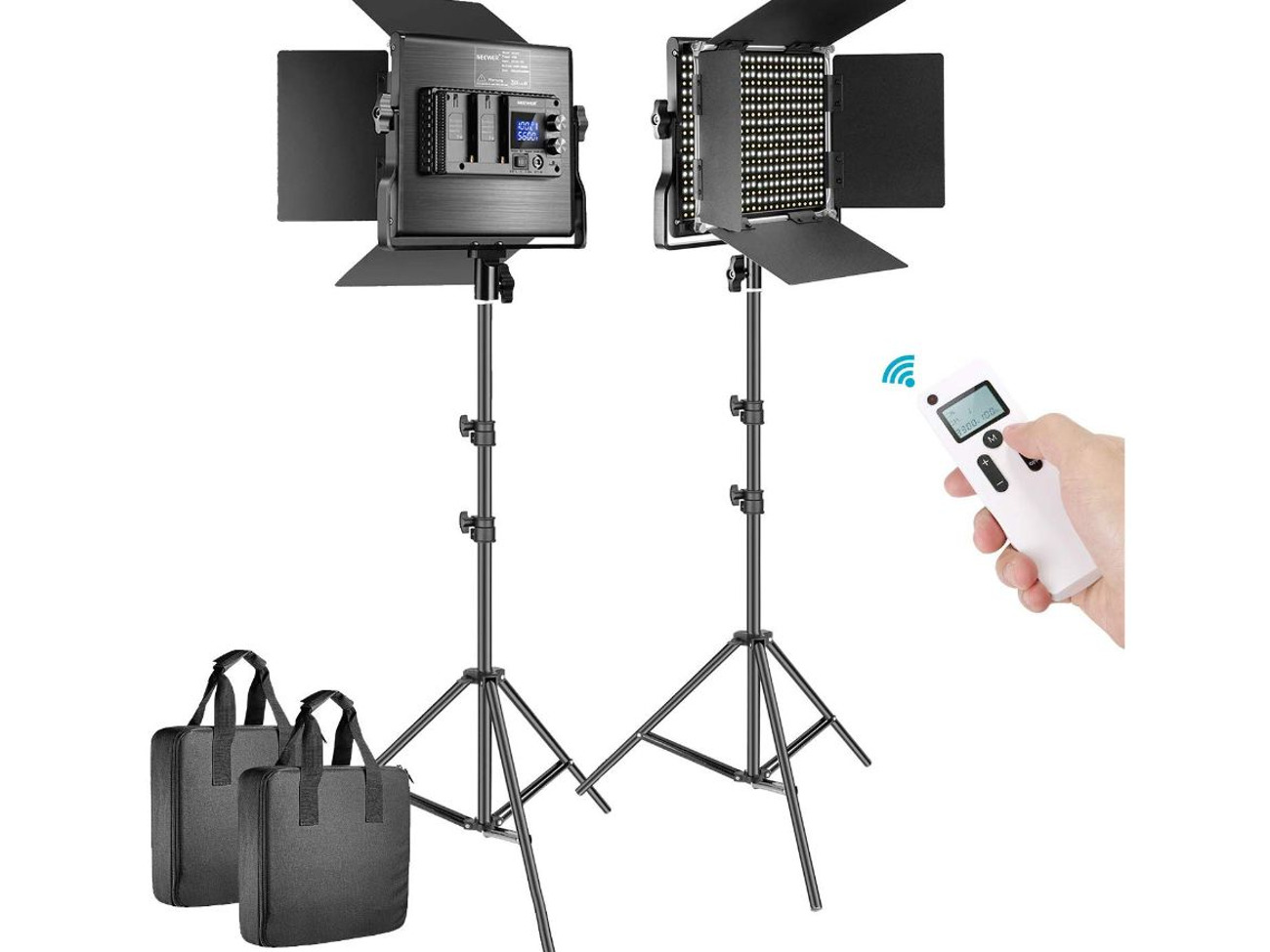 Advanced 2.4g 660 led video light + remote