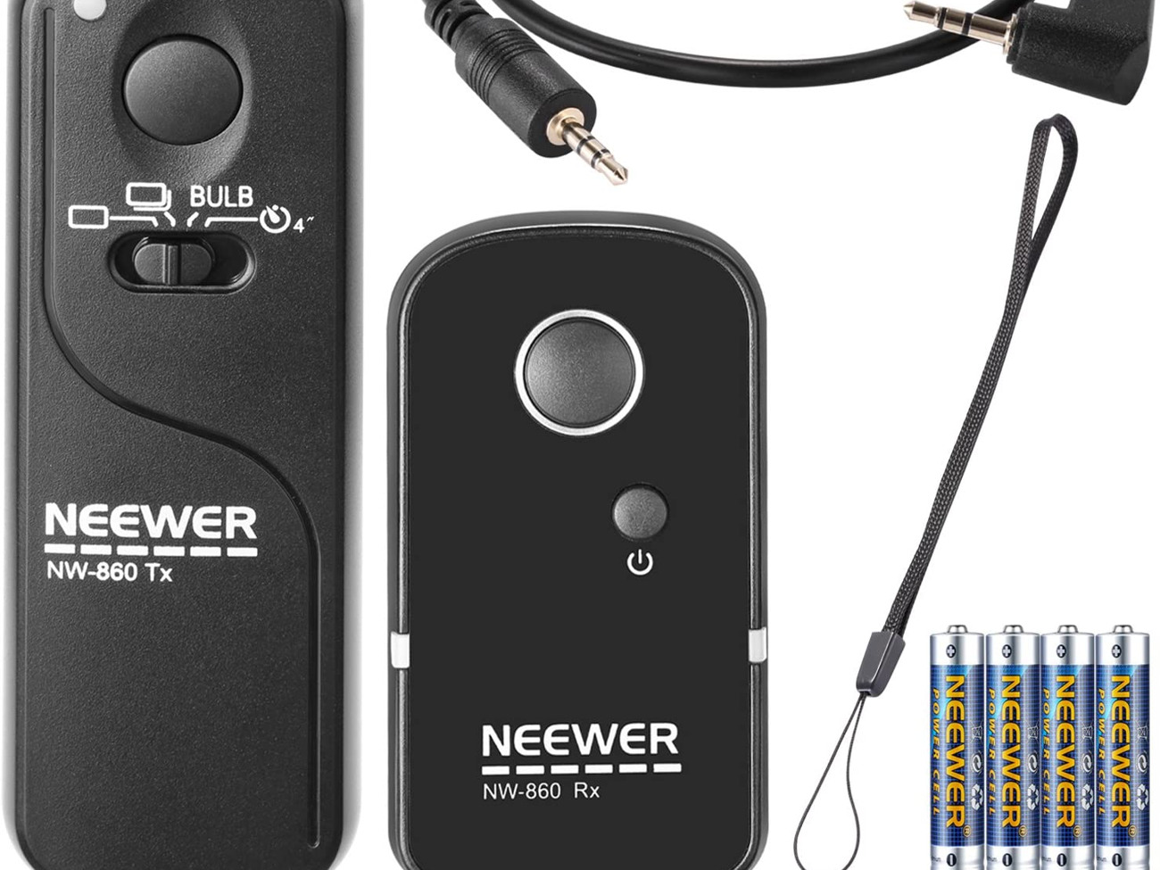 Neewer dslr camera shutter release wireless remote control 