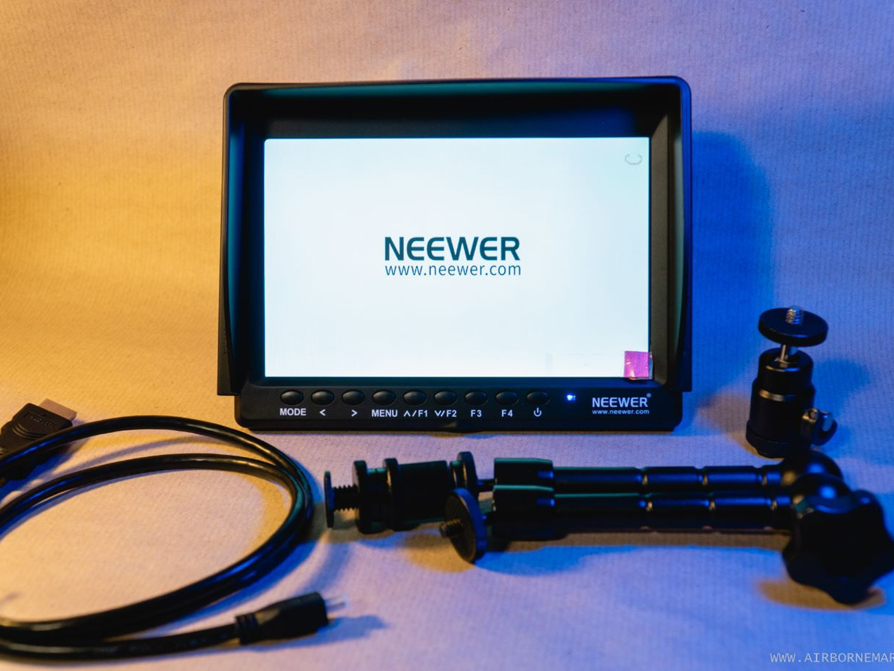Neewer f100 7-inch 1280x800 ips screen camera field monitor 