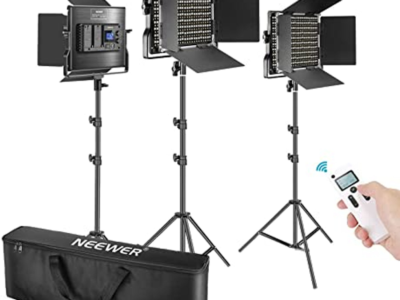 Neewer led video light (set of 3)
