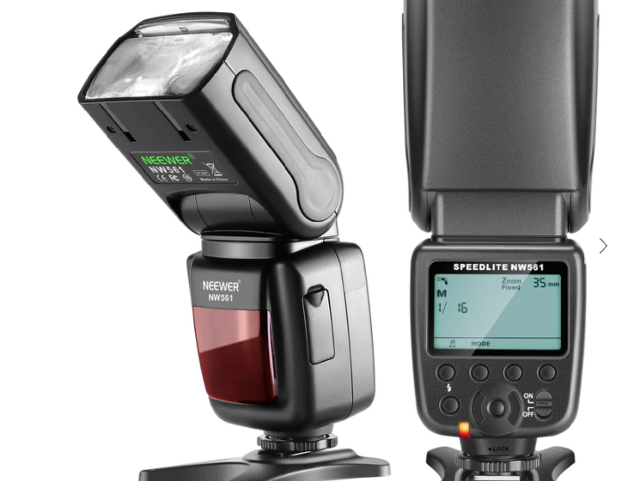 Neewer nw561 lcd display flash speedlite