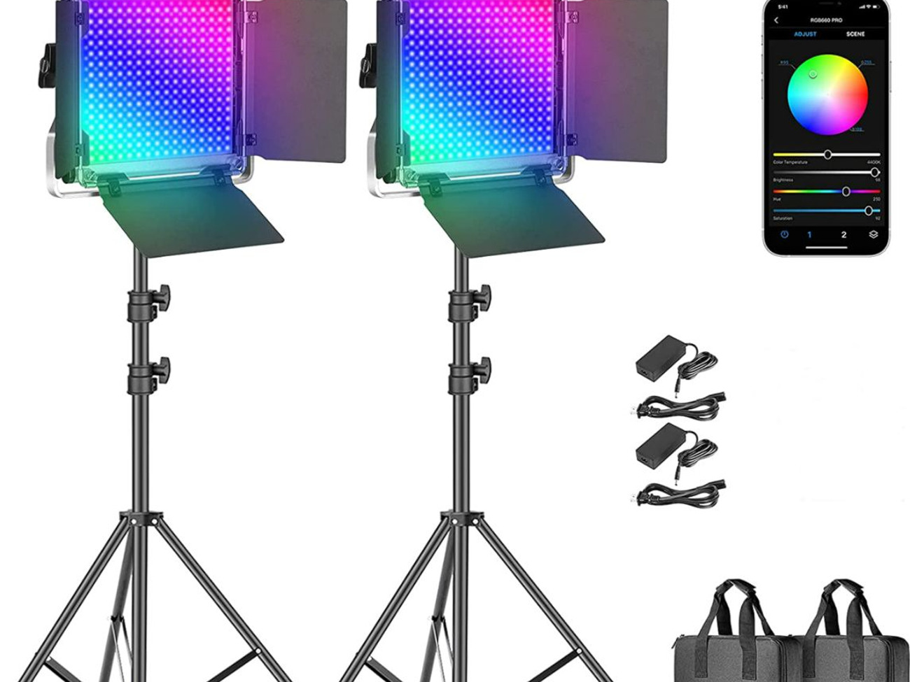 Neewer rgb led light