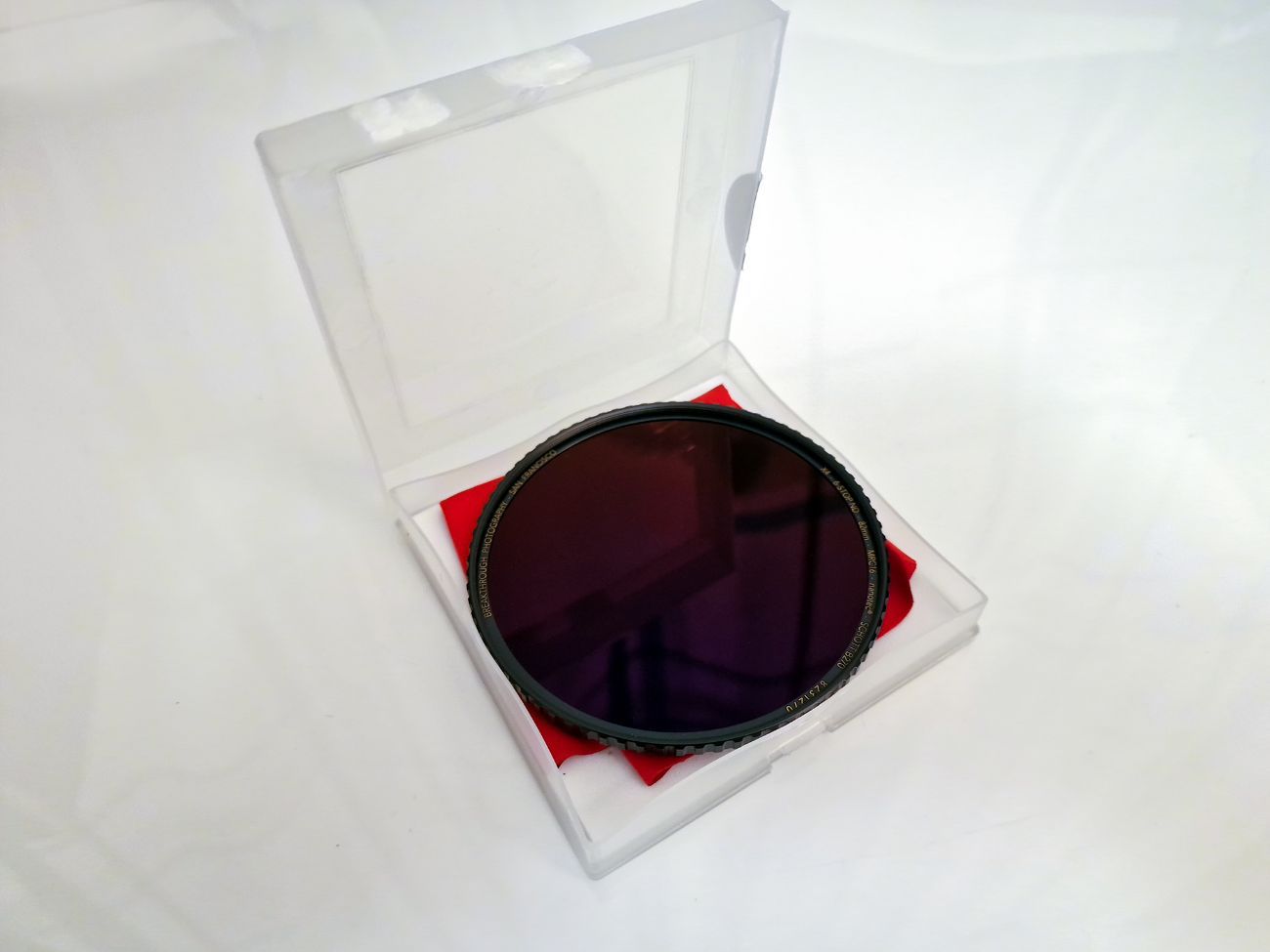 Neutral density filter ("x4")  - 6 stops, 82mm