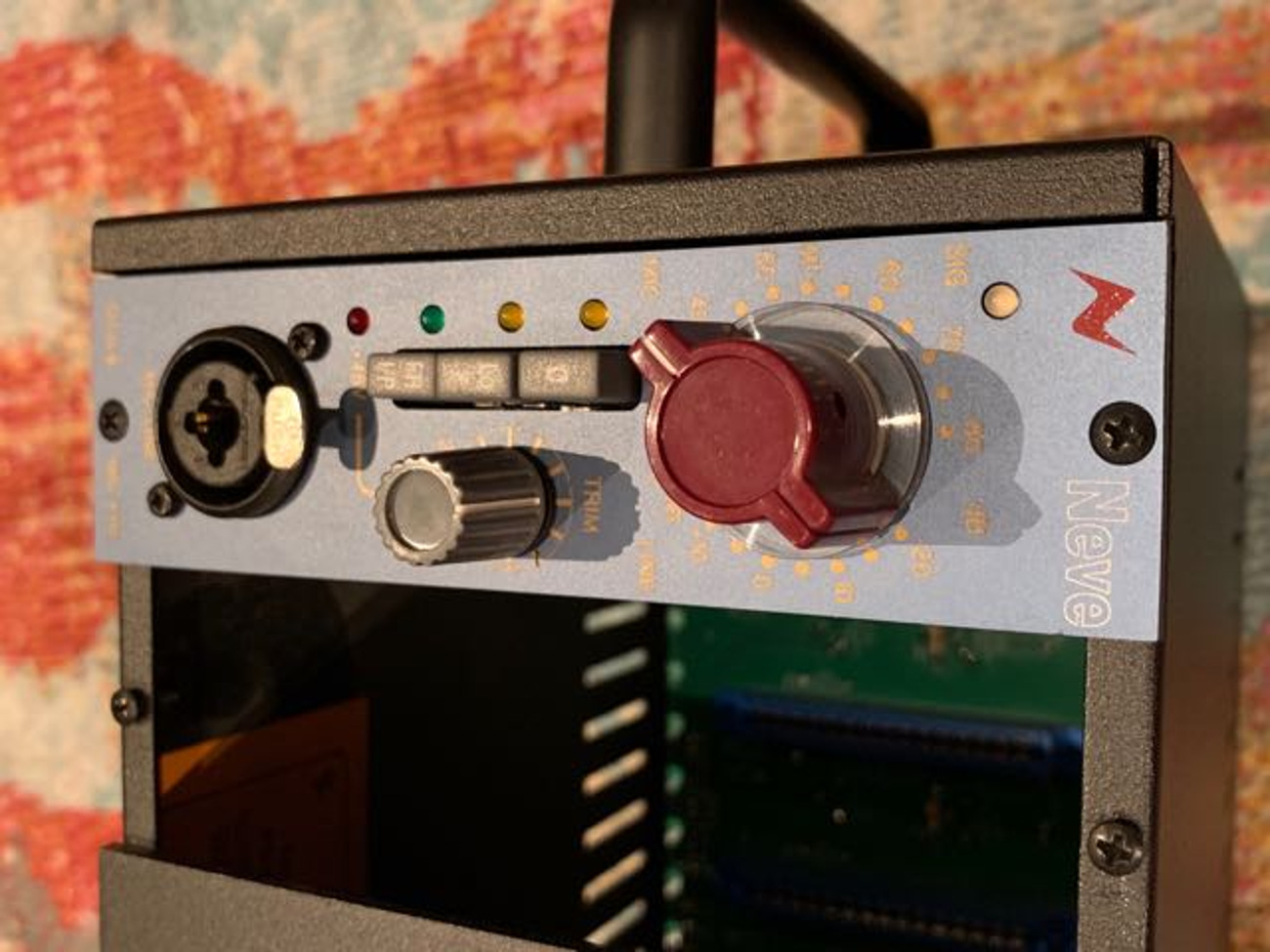 Neve 1073lb microphone pre amp in api lunchbox