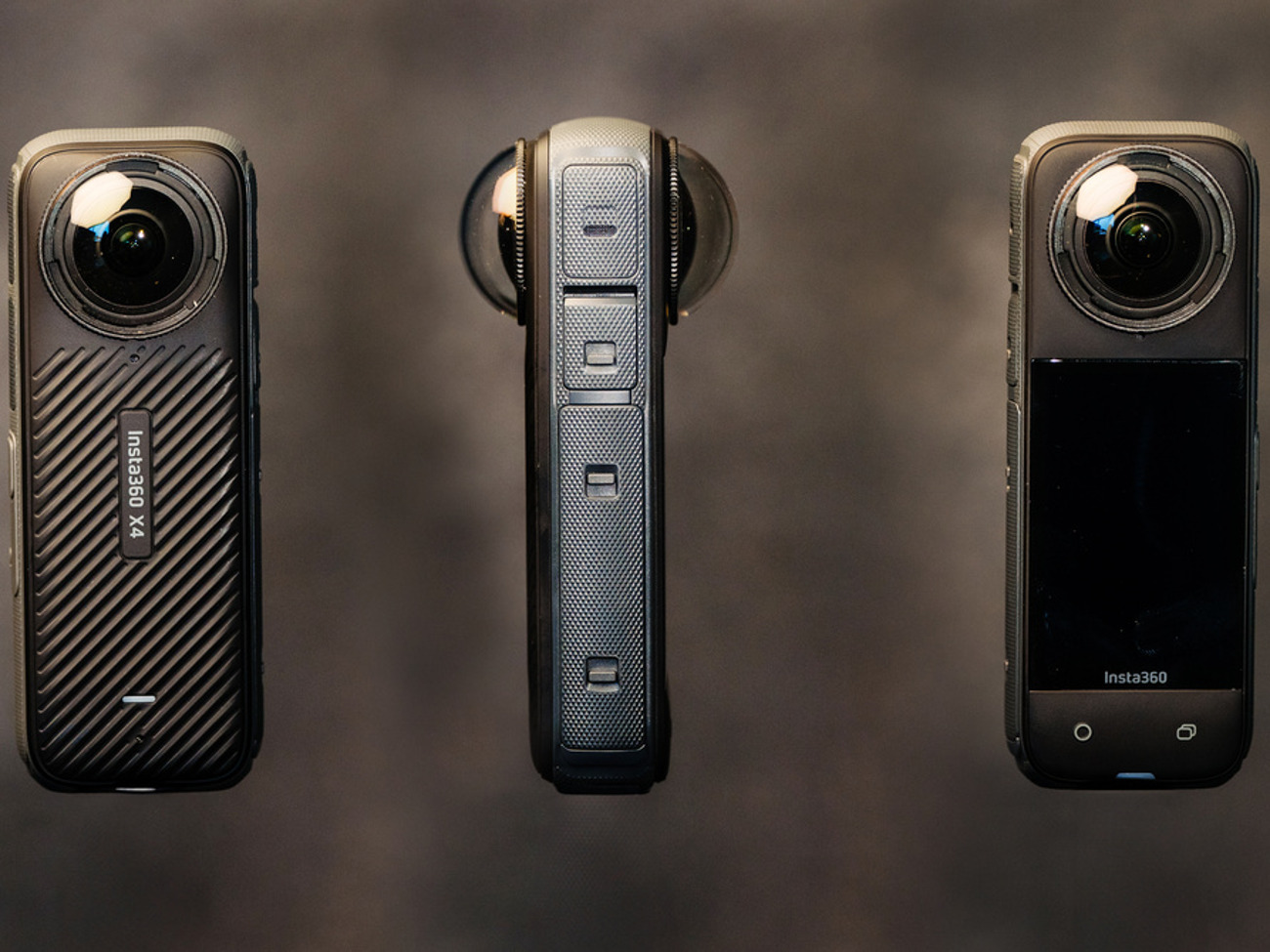 Insta360 x4 with upgraded lens guards and 3 batteries, 512gb, audio jack adapter and selfie stick