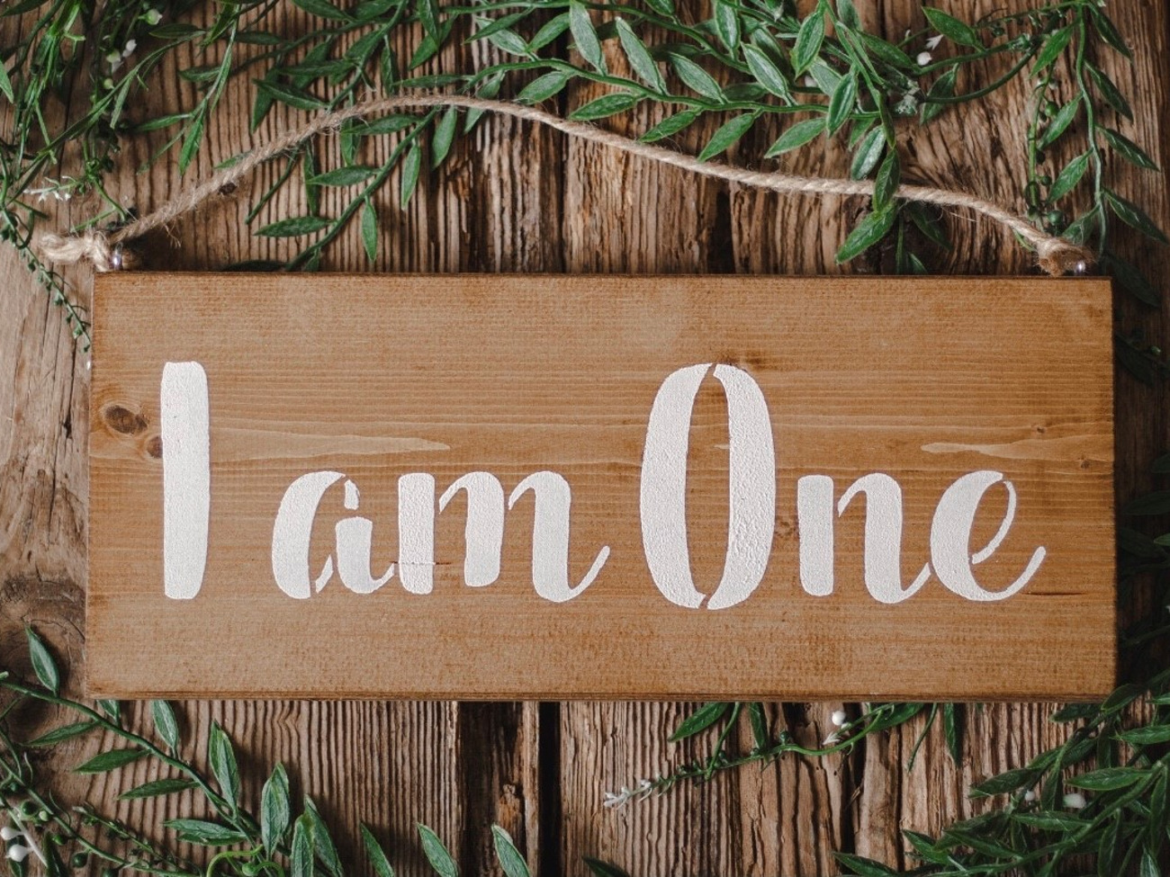 Newborn wooden sign & stand prop