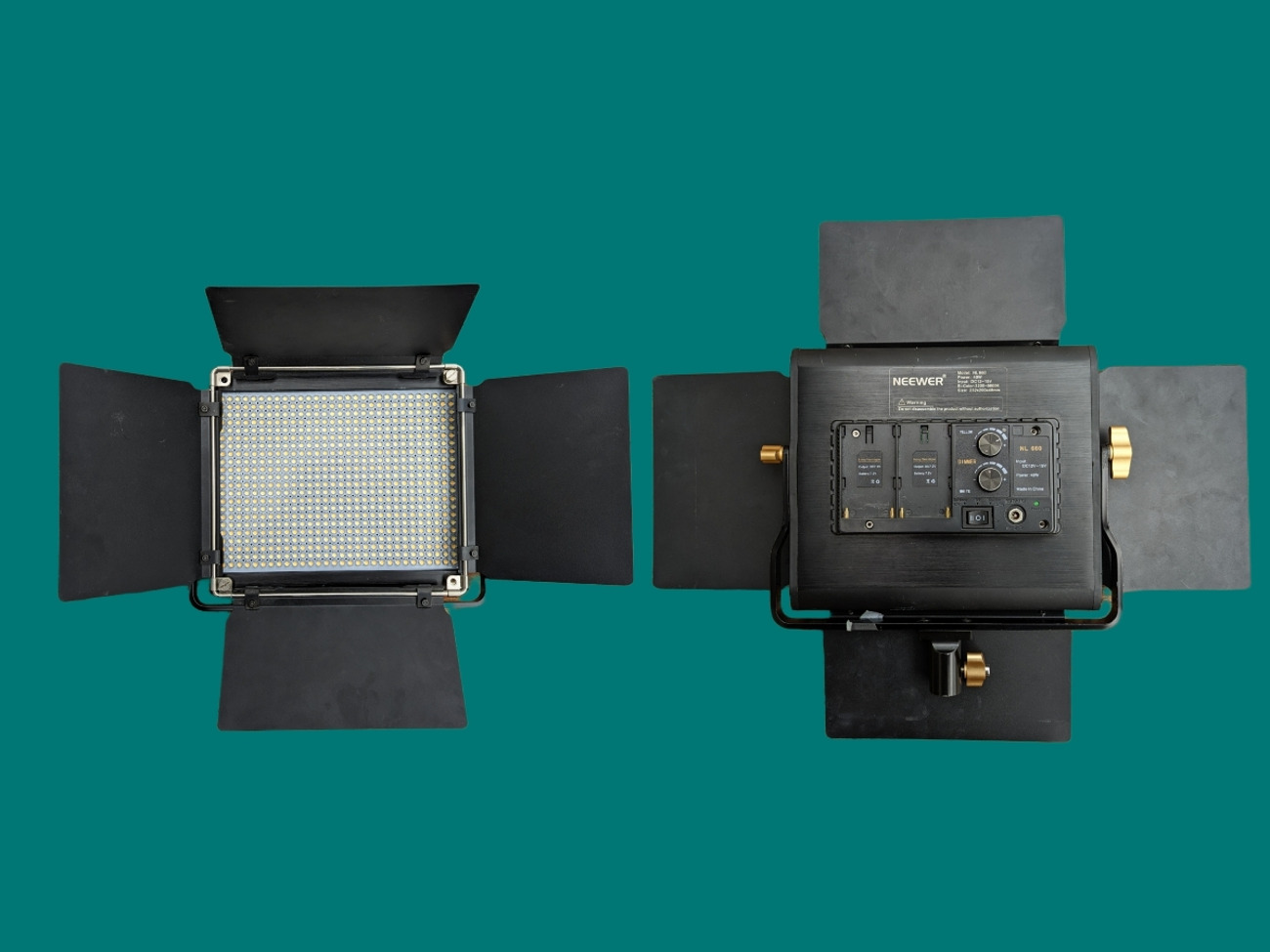 Neweer led light nl 660 bi color