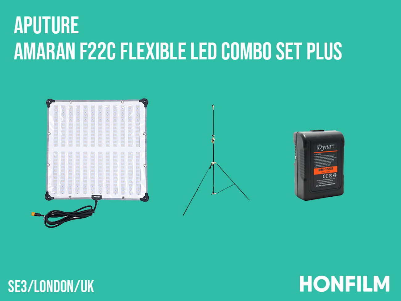 New![lighting] aputure amaran f22c flexible combo set plus