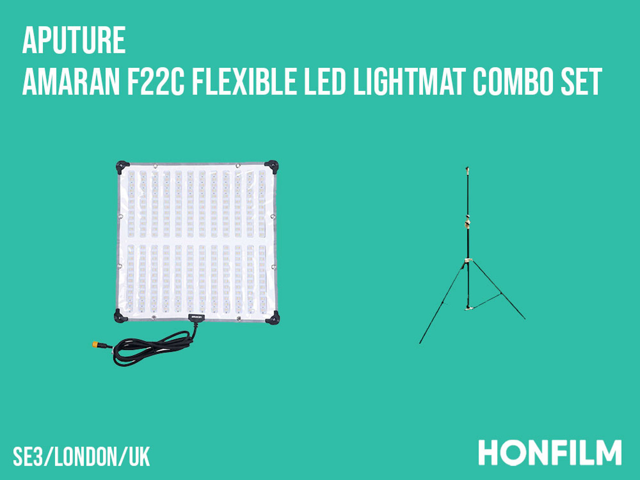 New![lighting] aputure amaran f22c flexible led combo set