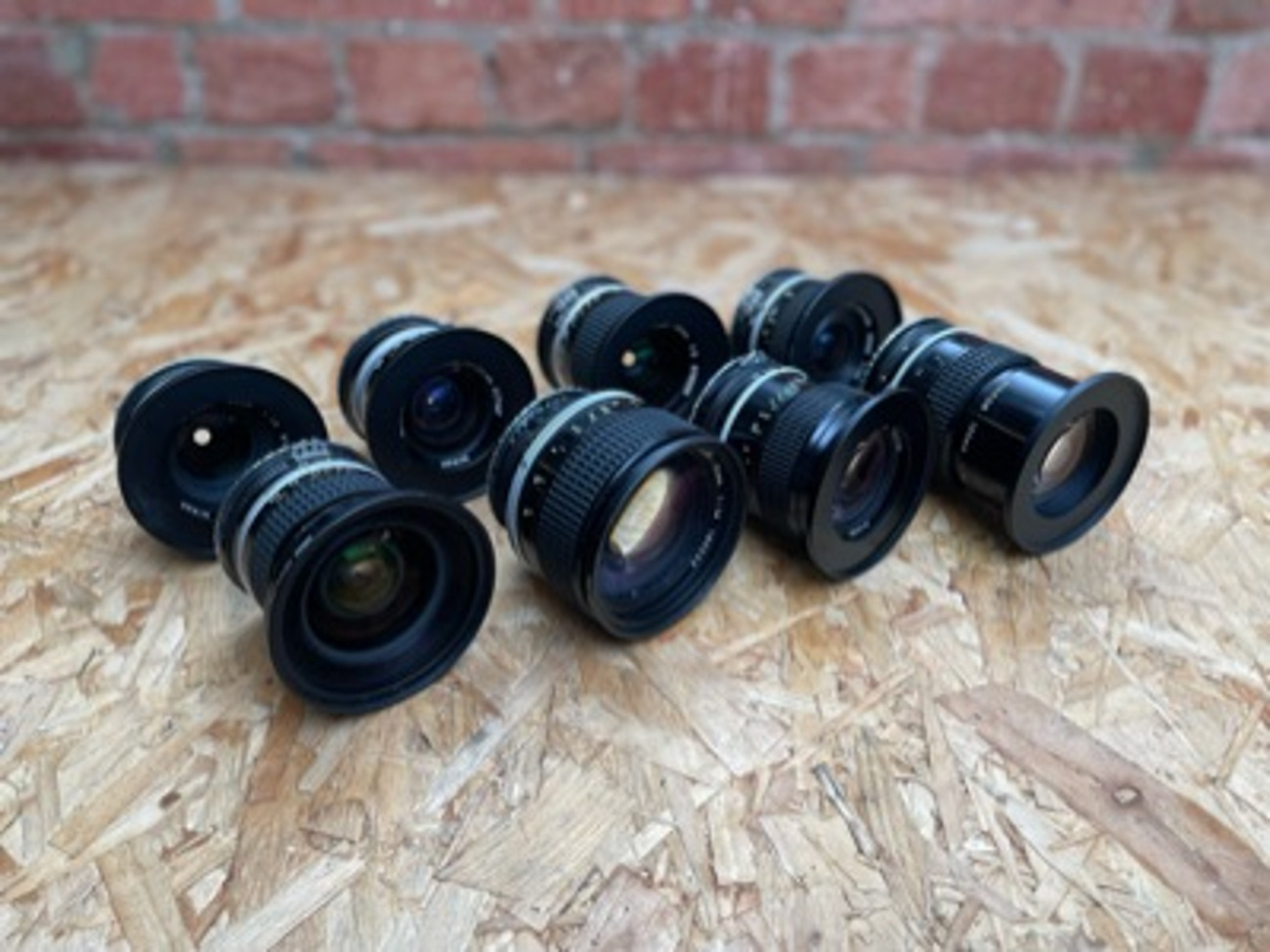 Nikkon nikkor ais lens set with sony e and  ef mount adapters 18-135mm