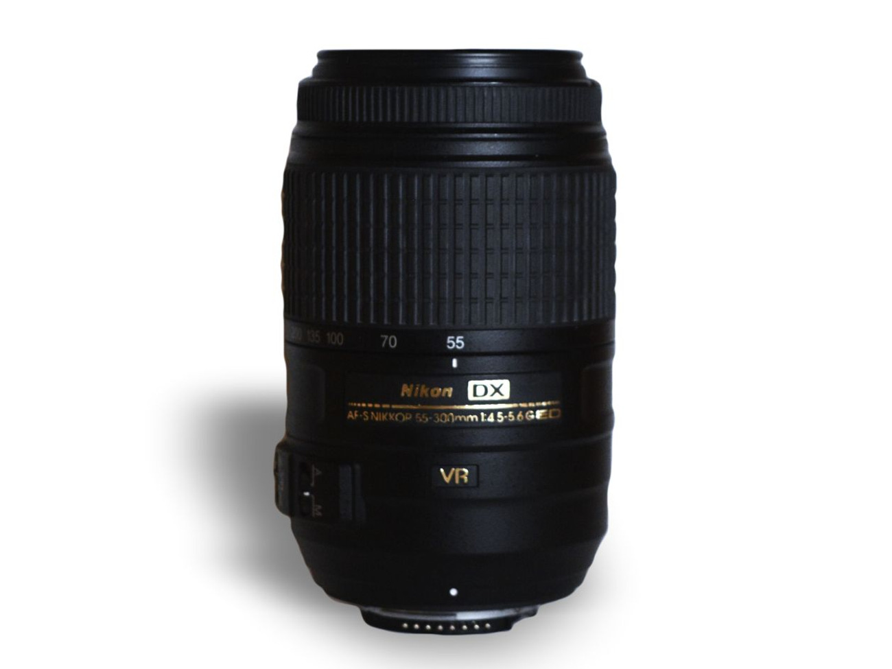 Nikkor 55mm-300mm telephoto lens (nikon af mount)