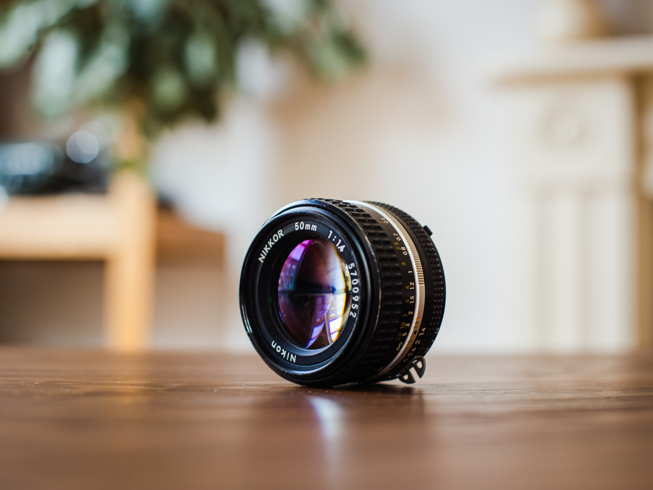Nikon 50mm ai-s f/1.4 vintage lens