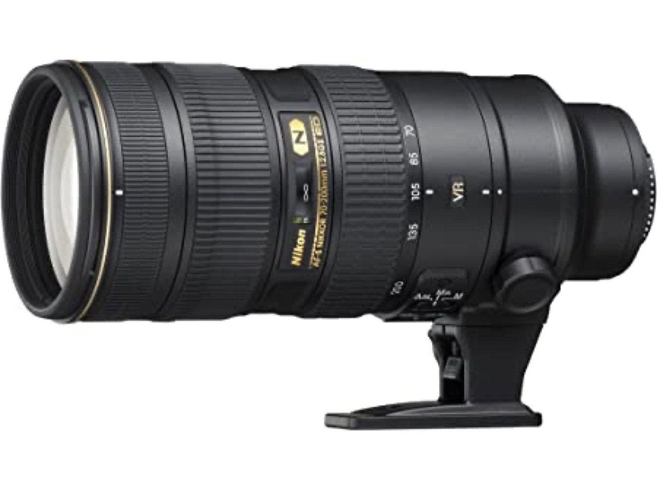 Nikon 70-200mm f2.8e af-s fl ed vr nikkor lens