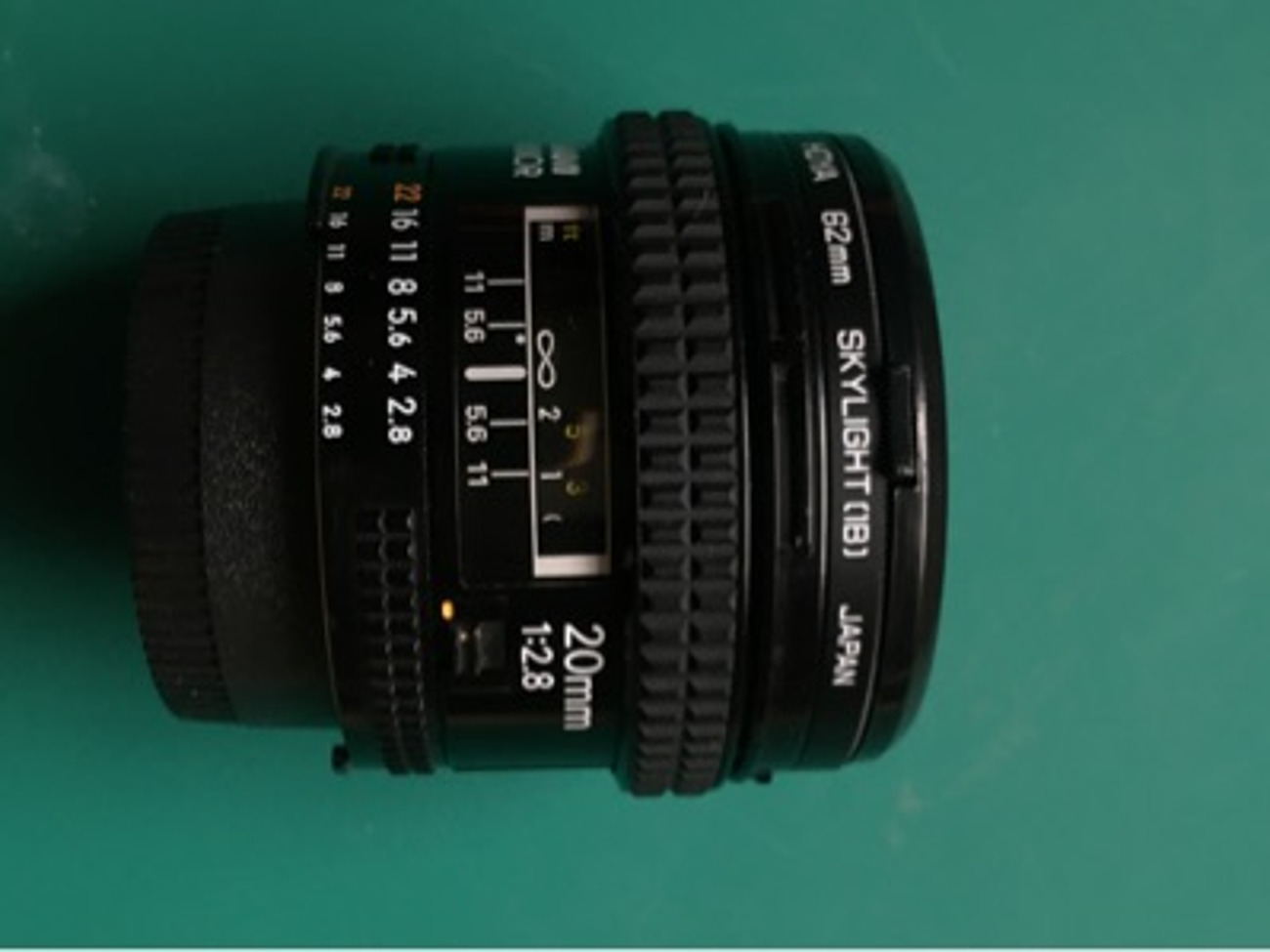 Nikon af nikkor 20mm - f2.8