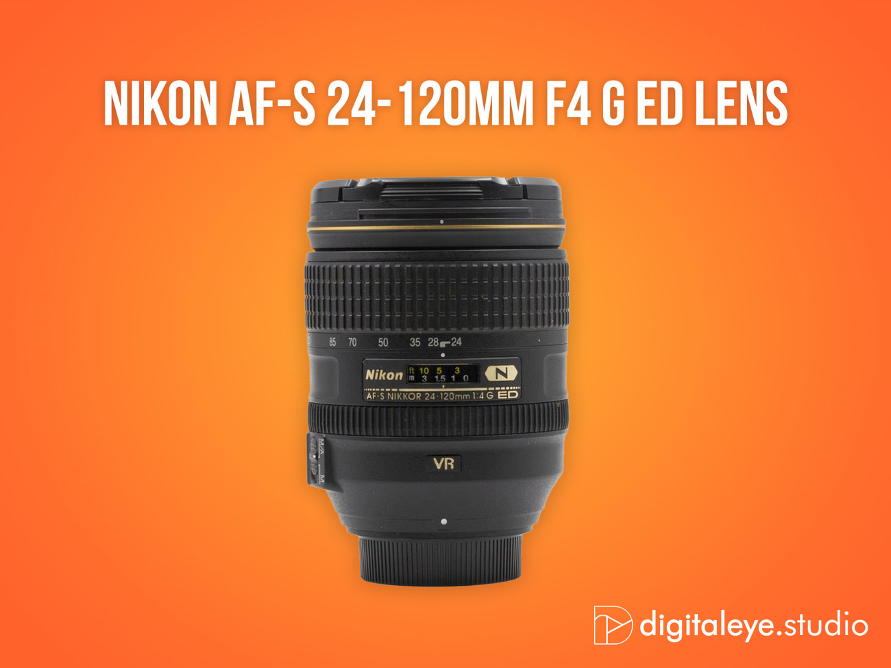 Nikon af-s 24-120mm f4 g ed lens