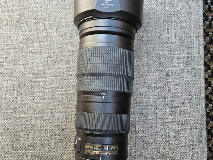 Nikon afs nikkor 200-500 1:5.6e ed len