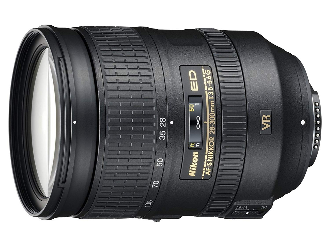Nikon af-s nikkor 28-300mm f/3.5-5.6g ed vr lens