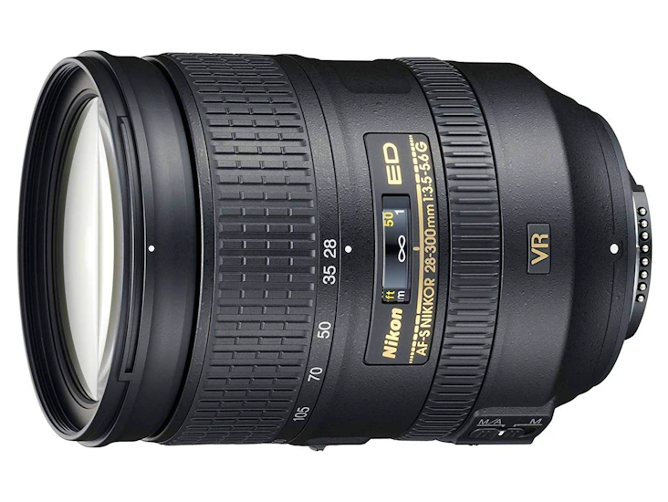 Nikon af-s nikkor 28-300mm f/3.5-5.6g ed vr lens