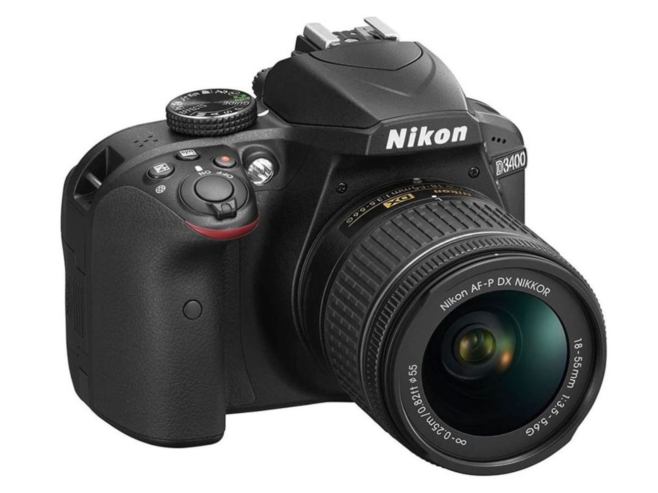 Nikon d3400 (with 18-55 nikon lens)