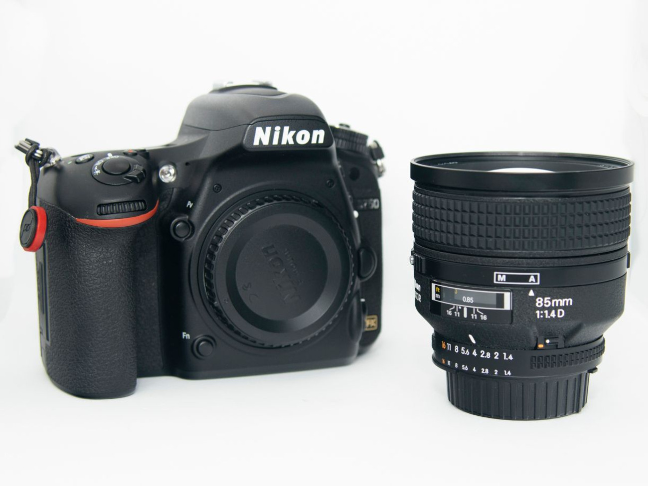 Nikon d750 dslr + 85mm f1.4 lens kit