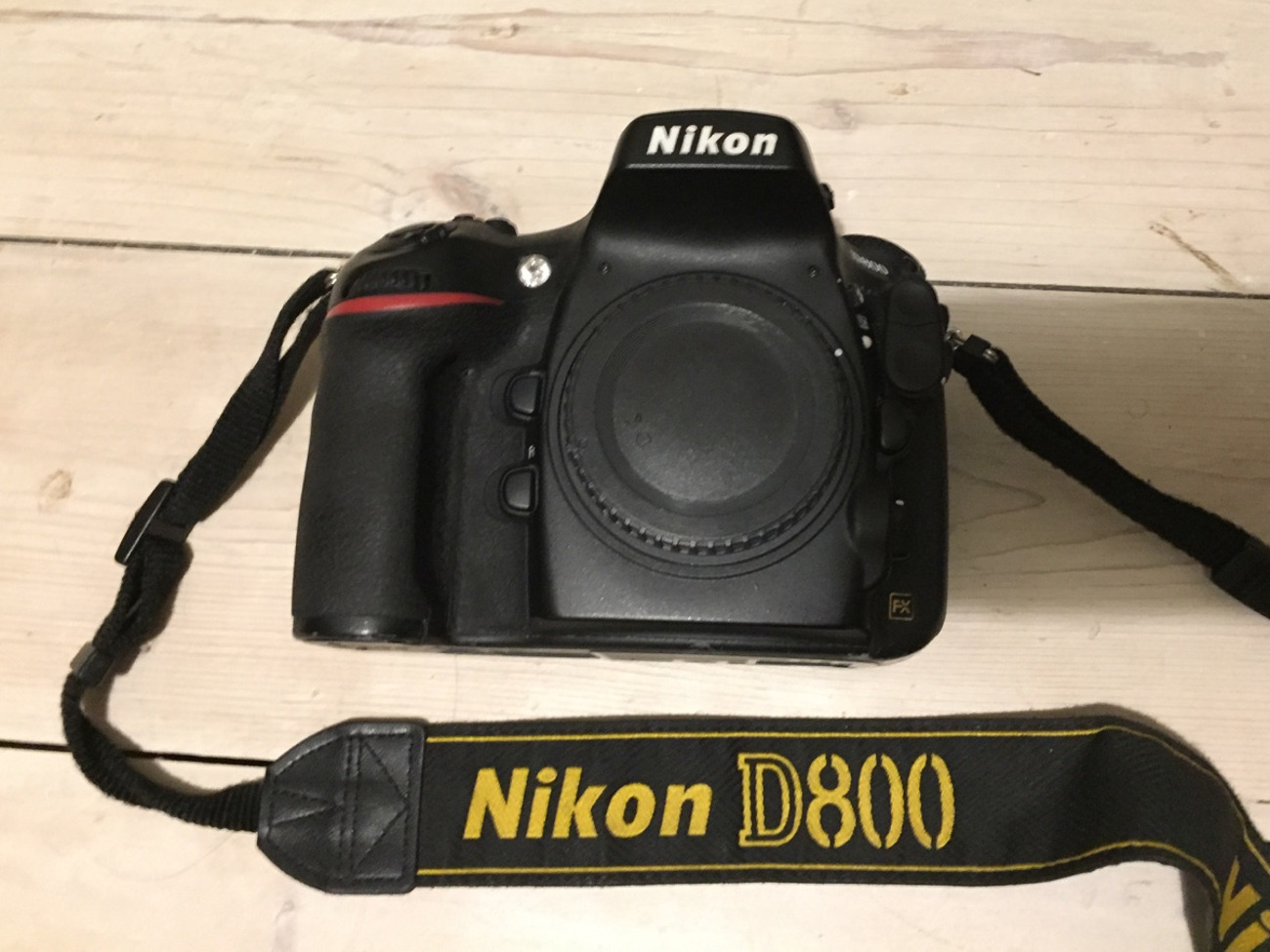 Nikon d800 full frame dslr with sd card