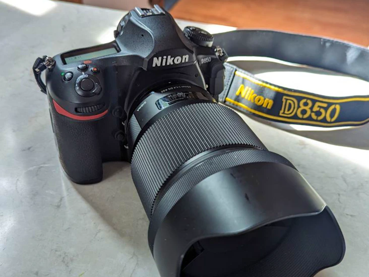 Nikon d850 with sigma art lenses