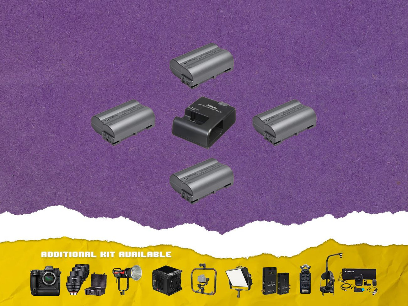 Nikon en-el15 battery kit (spare batteries)