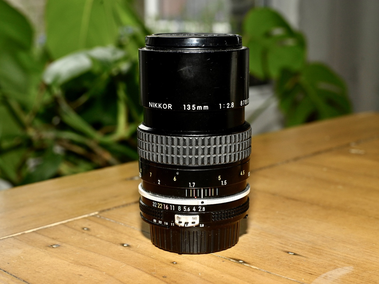 Nikon f lens 135mm 2.8, nikkor ai