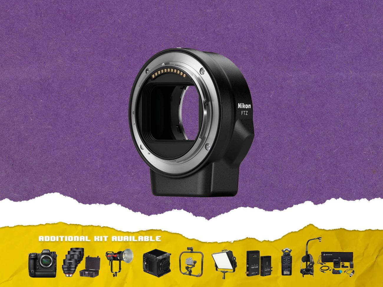 Nikon ftz lens adapter for nikon f mount to z mount 