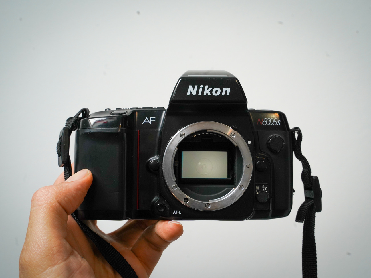 Nikon n8008s 35mm film camera + 27-70mm lens