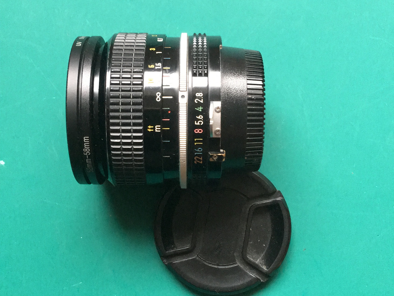 Nikon nikkor 24mm f 2.8 - compatible with all f mounts 