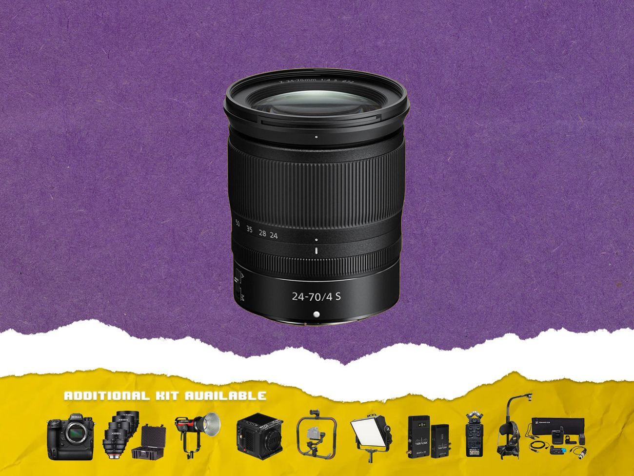 Nikon z 24-70mm f/4s lens 