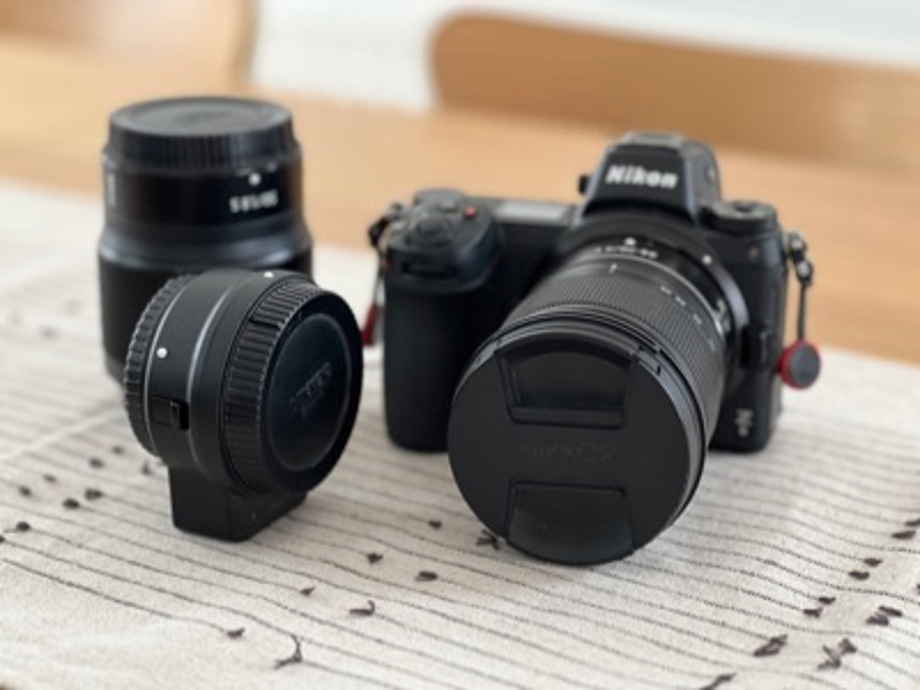 Nikon z6 mirrorless full frame camera + 24-70mm and 50mm