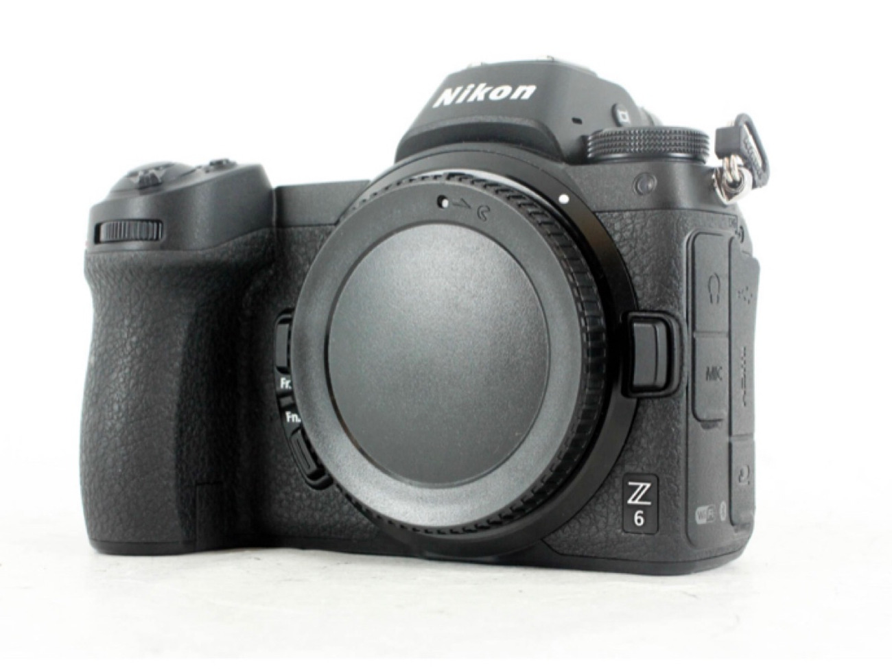 Nikon z6 with adapter and memory card