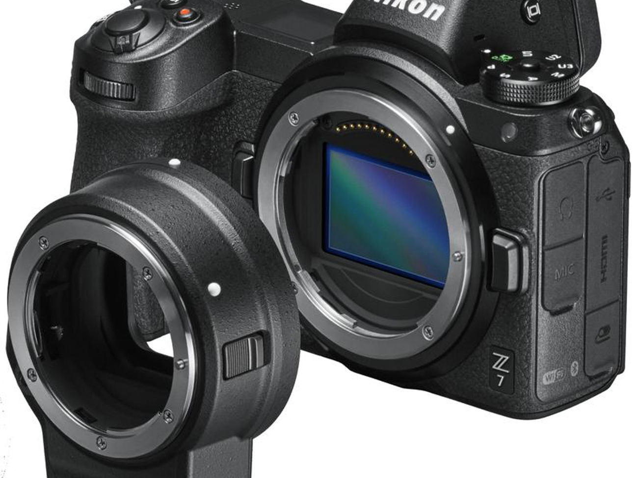 Nikon z7 + ftz adapter