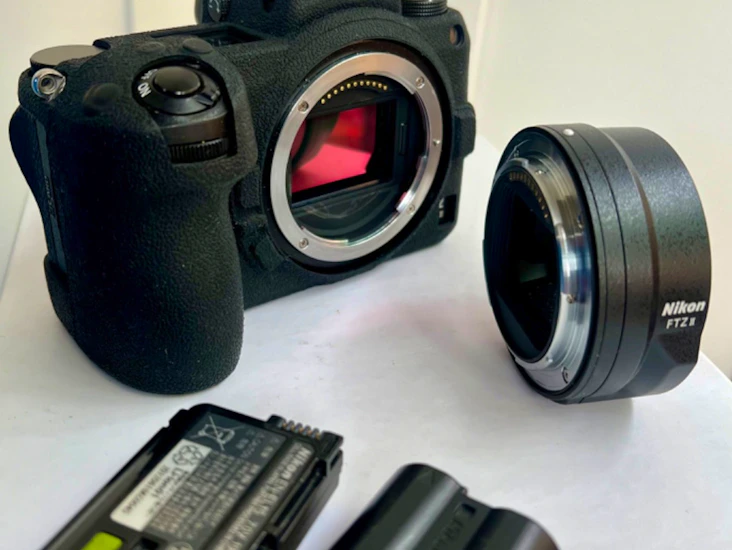 Nikon z7ii + ftz ii adapter