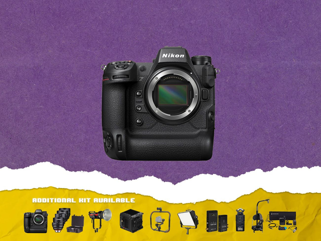 Nikon z9 full frame mirrorless camera body