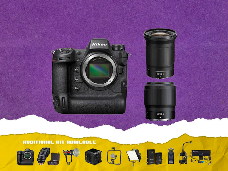 Nikon z9 full frame mirrorless camera twin lens kit