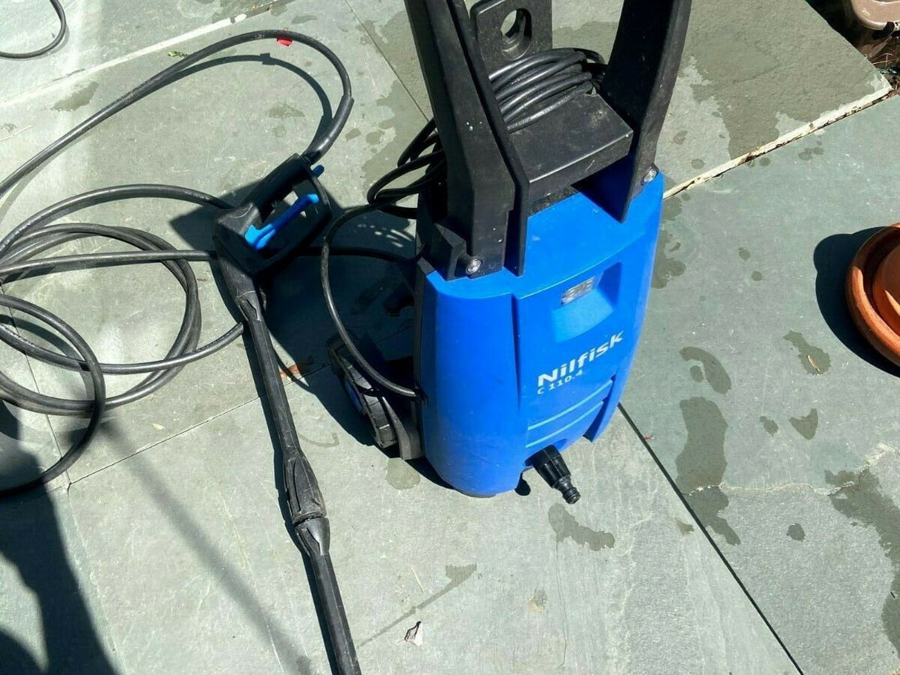 Nilfisk c110 pressure washer with 1400w motor