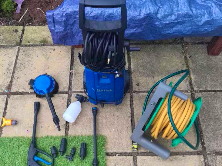 Nilfisk titan 120 pressure washer