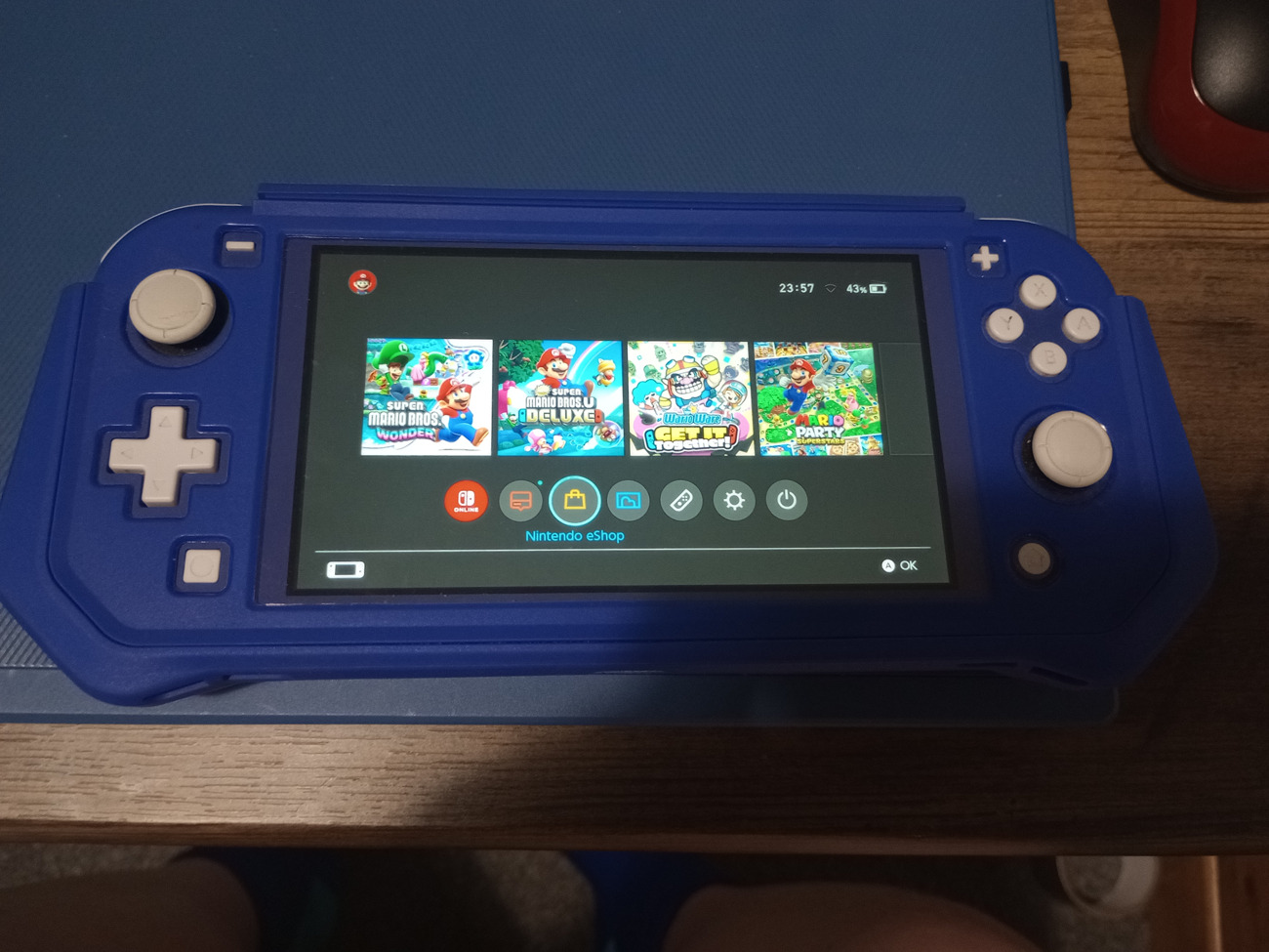 Nintendo switch + 4 games