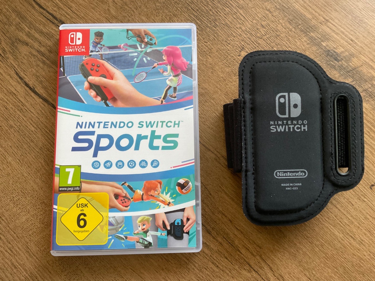 Nintendo switch sports + leg strap