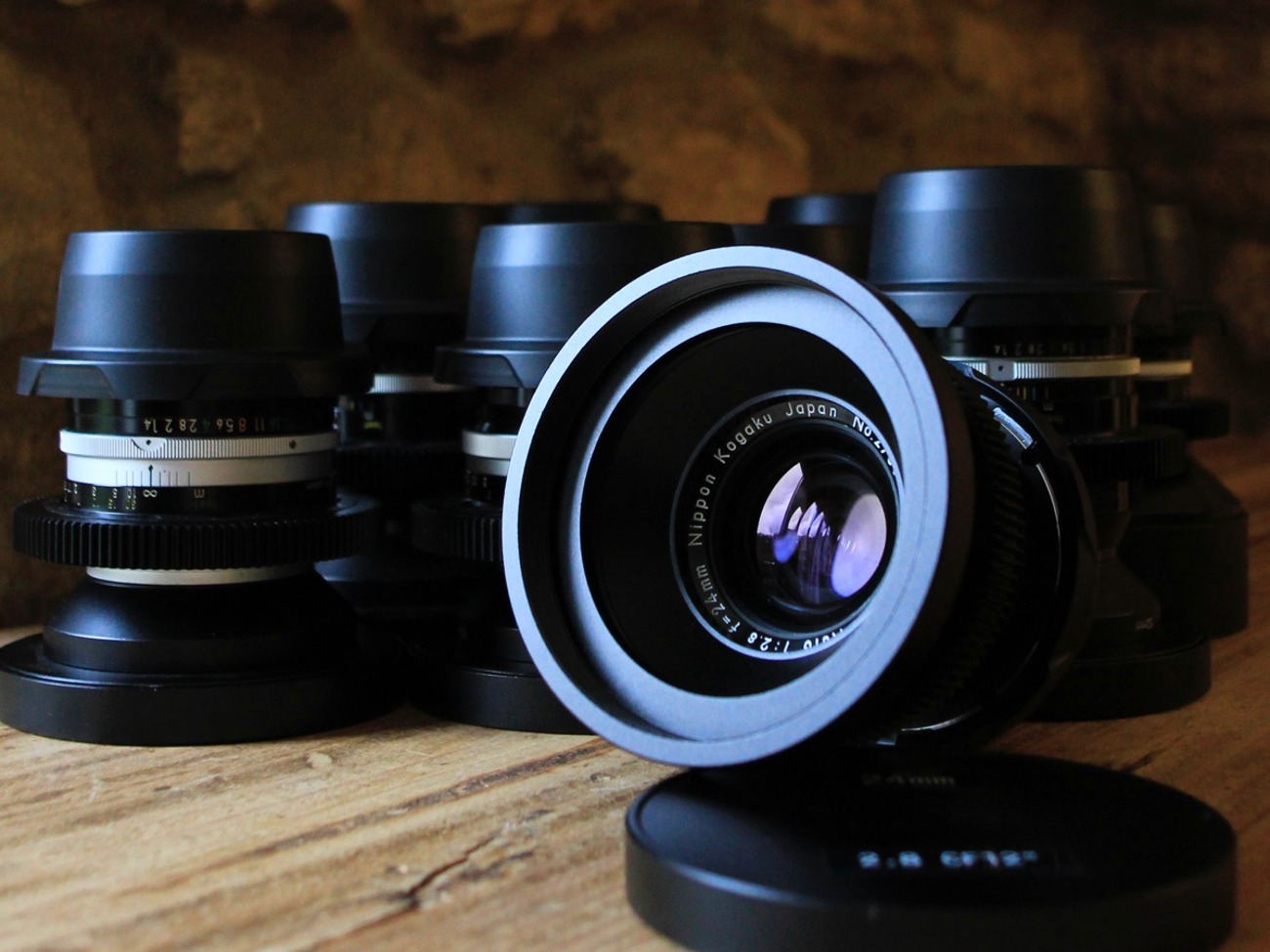 Nippon kogaku nikkor lpl mount 13x lens set 