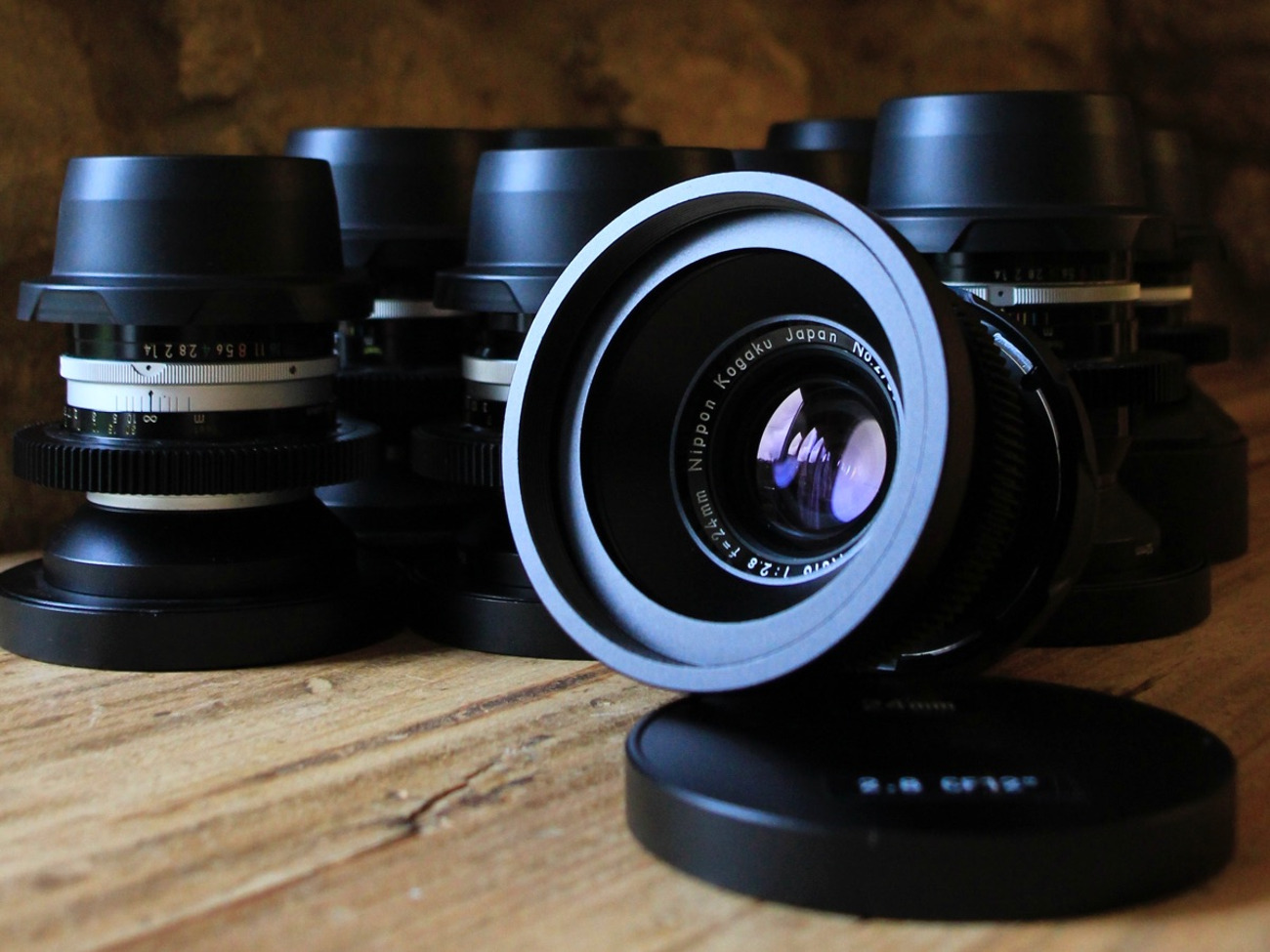 Nippon kogaku nikkor lpl mount 6x lens set 