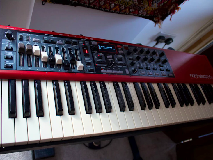 Nord electro 5d 61 w/ sustain pedal and soft case
