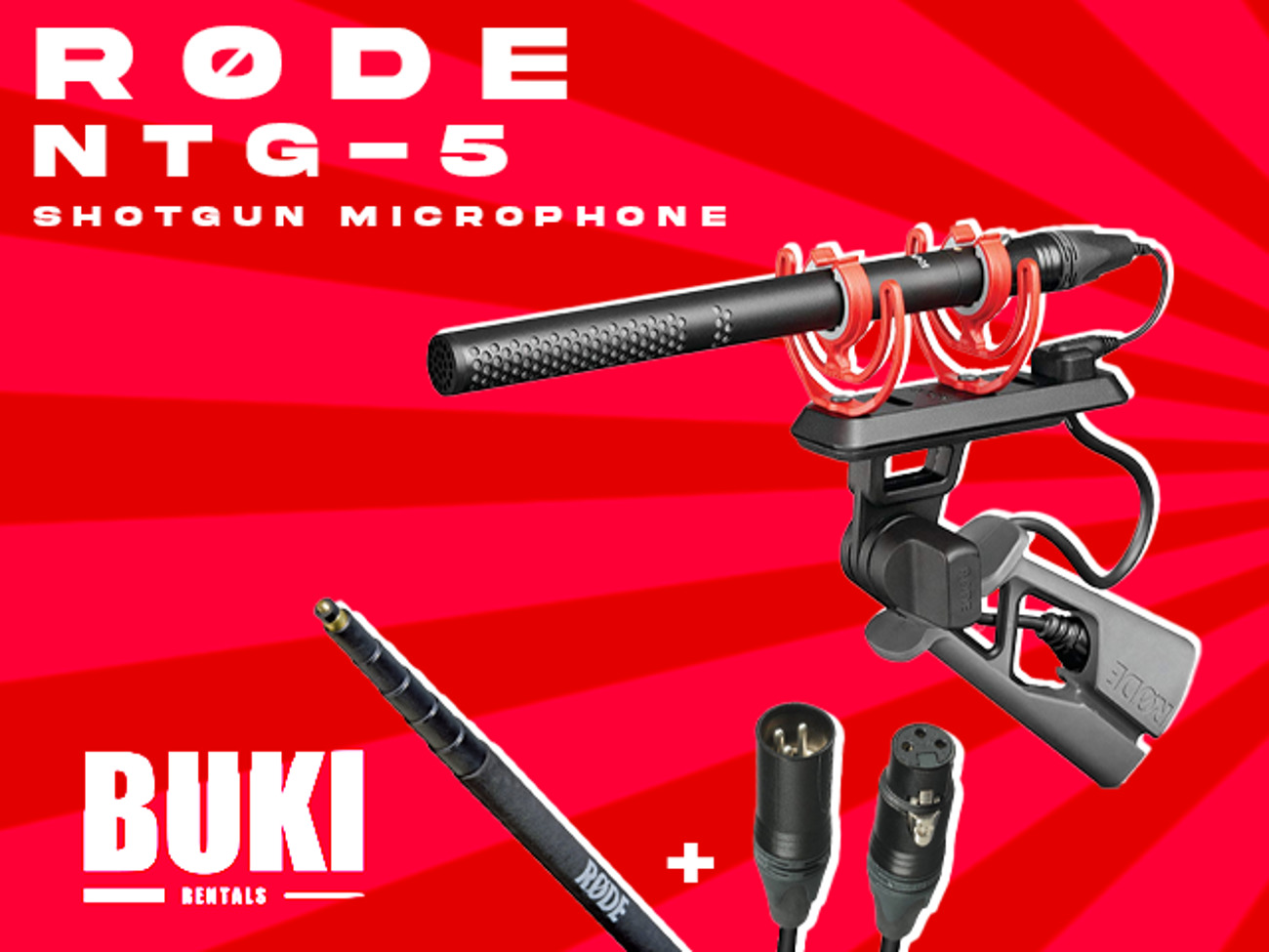 Ntg 5 shotgun microphone 