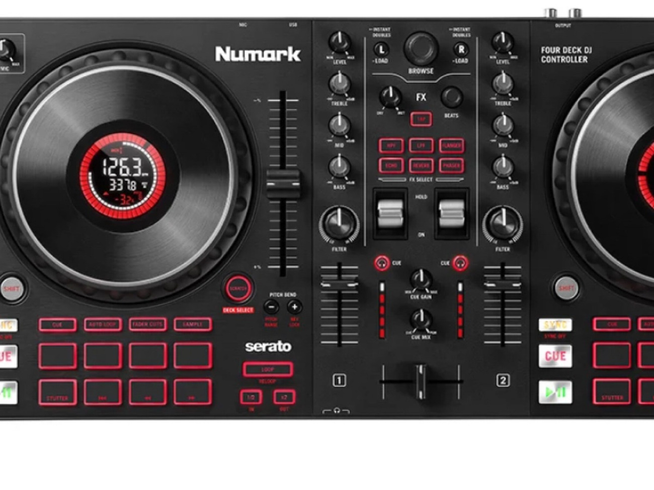 Numark platinum fx dj controller with serato dj lite